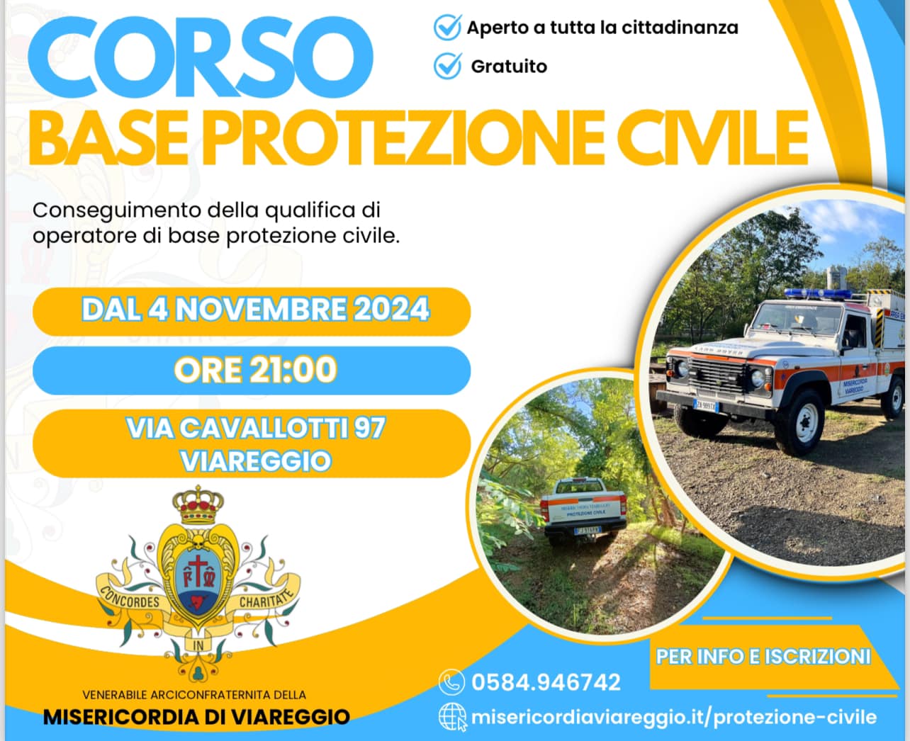 Corso Protezione Civile